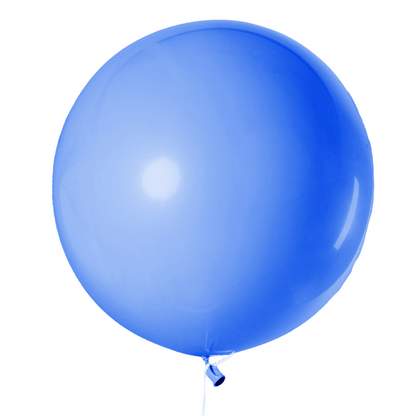 Helium-filled Pool Balloons in 17", 24", and 3ft sizes floating over a pool in Toronto